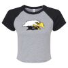 Women's Micro Rib Raglan Baby Tee Thumbnail