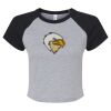 Women's Micro Rib Raglan Baby Tee Thumbnail