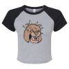 Women's Micro Rib Raglan Baby Tee Thumbnail