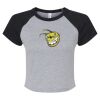 Women's Micro Rib Raglan Baby Tee Thumbnail
