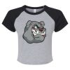 Women's Micro Rib Raglan Baby Tee Thumbnail