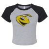 Women's Micro Rib Raglan Baby Tee Thumbnail