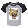 Women's Micro Rib Raglan Baby Tee Thumbnail