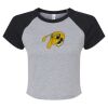 Women's Micro Rib Raglan Baby Tee Thumbnail