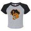 Women's Micro Rib Raglan Baby Tee Thumbnail