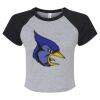 Women's Micro Rib Raglan Baby Tee Thumbnail
