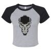 Women's Micro Rib Raglan Baby Tee Thumbnail