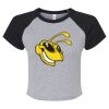 Women's Micro Rib Raglan Baby Tee Thumbnail