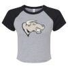 Women's Micro Rib Raglan Baby Tee Thumbnail