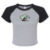 Women's Micro Rib Raglan Baby Tee Thumbnail