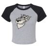 Women's Micro Rib Raglan Baby Tee Thumbnail