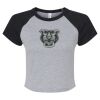 Women's Micro Rib Raglan Baby Tee Thumbnail