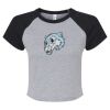 Women's Micro Rib Raglan Baby Tee Thumbnail