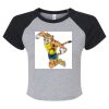 Women's Micro Rib Raglan Baby Tee Thumbnail