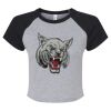 Women's Micro Rib Raglan Baby Tee Thumbnail