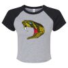Women's Micro Rib Raglan Baby Tee Thumbnail