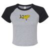 Women's Micro Rib Raglan Baby Tee Thumbnail