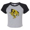 Women's Micro Rib Raglan Baby Tee Thumbnail
