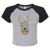Women's Micro Rib Raglan Baby Tee Thumbnail