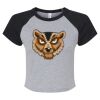 Women's Micro Rib Raglan Baby Tee Thumbnail