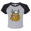 Women's Micro Rib Raglan Baby Tee Thumbnail