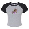 Women's Micro Rib Raglan Baby Tee Thumbnail