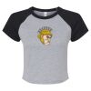 Women's Micro Rib Raglan Baby Tee Thumbnail
