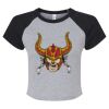 Women's Micro Rib Raglan Baby Tee Thumbnail