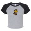 Women's Micro Rib Raglan Baby Tee Thumbnail