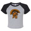 Women's Micro Rib Raglan Baby Tee Thumbnail