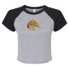 Women's Micro Rib Raglan Baby Tee Thumbnail