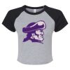Women's Micro Rib Raglan Baby Tee Thumbnail
