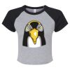 Women's Micro Rib Raglan Baby Tee Thumbnail