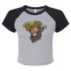 Women's Micro Rib Raglan Baby Tee Thumbnail