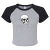 Women's Micro Rib Raglan Baby Tee Thumbnail