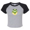 Women's Micro Rib Raglan Baby Tee Thumbnail