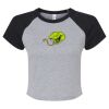 Women's Micro Rib Raglan Baby Tee Thumbnail