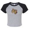 Women's Micro Rib Raglan Baby Tee Thumbnail