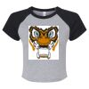 Women's Micro Rib Raglan Baby Tee Thumbnail