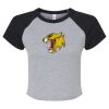 Women's Micro Rib Raglan Baby Tee Thumbnail