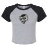 Women's Micro Rib Raglan Baby Tee Thumbnail