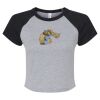 Women's Micro Rib Raglan Baby Tee Thumbnail
