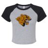 Women's Micro Rib Raglan Baby Tee Thumbnail