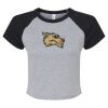 Women's Micro Rib Raglan Baby Tee Thumbnail