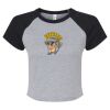 Women's Micro Rib Raglan Baby Tee Thumbnail