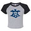 Women's Micro Rib Raglan Baby Tee Thumbnail
