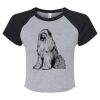 Women's Micro Rib Raglan Baby Tee Thumbnail
