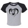 Women's Micro Rib Raglan Baby Tee Thumbnail