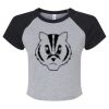 Women's Micro Rib Raglan Baby Tee Thumbnail