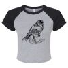 Women's Micro Rib Raglan Baby Tee Thumbnail